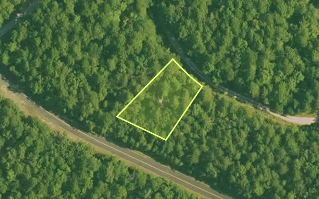 Aerial view of SALINE County parcel 420-00069-000 — Arkansas post-auction with approximate parcel outline