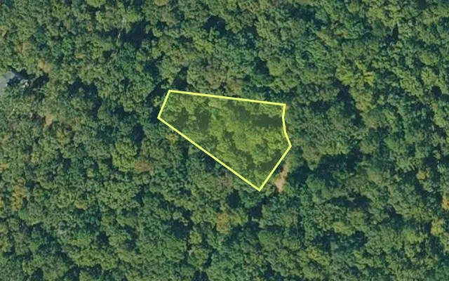 Aerial view of VAN BUREN County parcel 4050-11050-0000 — Arkansas post-auction with approximate parcel outline