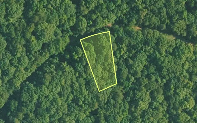 Aerial view of VAN BUREN County parcel 4400-07037-0000 — Arkansas post-auction with approximate parcel outline
