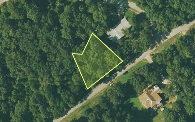 Aerial view of FULTON County parcel 120-10895-000 — Arkansas post-auction with approximate parcel outline
