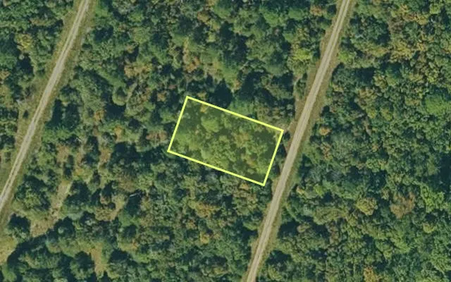 Aerial view of VAN BUREN County parcel 4550-02113-0000 — Arkansas post-auction with approximate parcel outline