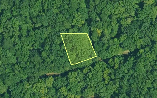 Aerial view of GARLAND County parcel 62537 — Arkansas post-auction with approximate parcel outline