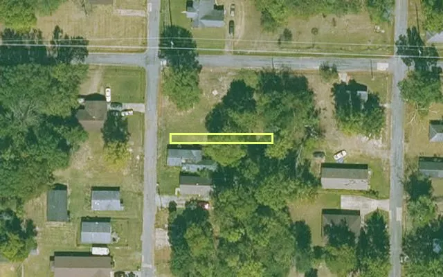 Aerial view of JEFFERSON County parcel 930-66239-000 — Arkansas post-auction with approximate parcel outline