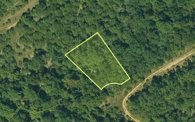 Aerial view of IZARD County parcel 800-04179-000 — Arkansas post-auction with approximate parcel outline