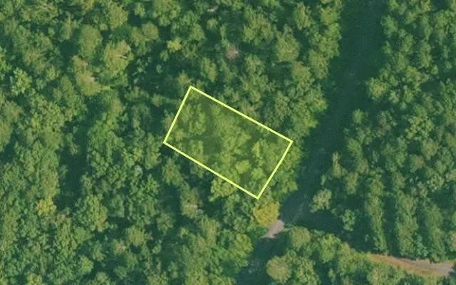 Aerial view of SALINE County parcel 524-00009-000 — Arkansas post-auction with approximate parcel outline