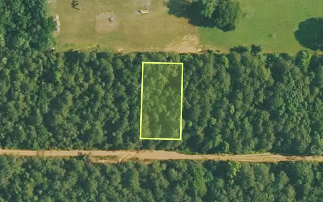 Aerial view of VAN BUREN County parcel 4200-01010-0000 — Arkansas post-auction with approximate parcel outline