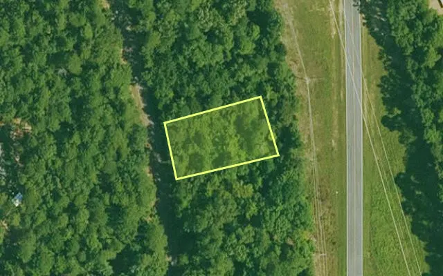 Aerial view of GARLAND County parcel 70203 — Arkansas post-auction with approximate parcel outline