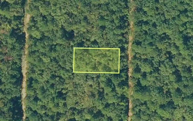 Aerial view of VAN BUREN County parcel 4300-06153-0000 — Arkansas post-auction with approximate parcel outline