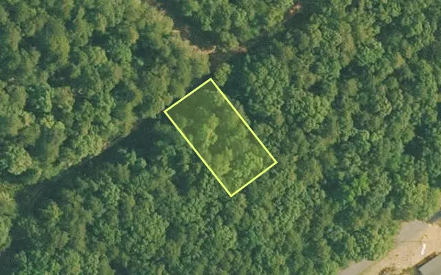 Aerial view of VAN BUREN County parcel 4050-03147-0000 — Arkansas post-auction with approximate parcel outline
