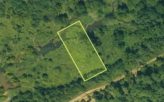 Aerial view of IZARD County parcel 800-12369-000 — Arkansas post-auction with approximate parcel outline