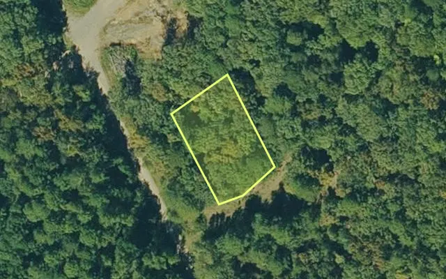 Aerial view of VAN BUREN County parcel 4550-02088-0000 — Arkansas post-auction with approximate parcel outline