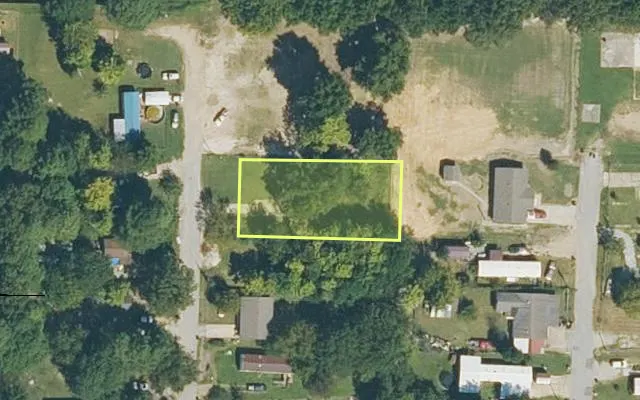 Aerial view of GREENE County parcel 1004-32310-011 — Arkansas post-auction with approximate parcel outline