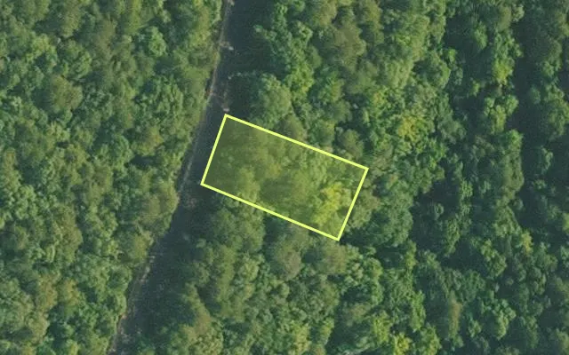 Aerial view of VAN BUREN County parcel 4050-10049-0000 — Arkansas post-auction with approximate parcel outline