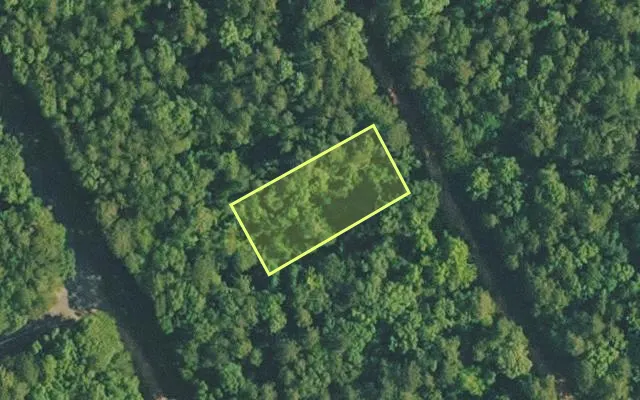 Aerial view of VAN BUREN County parcel 4400-18179-0000 — Arkansas post-auction with approximate parcel outline