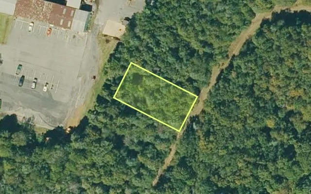 Aerial view of VAN BUREN County parcel 4300-04027-0000 — Arkansas post-auction with approximate parcel outline
