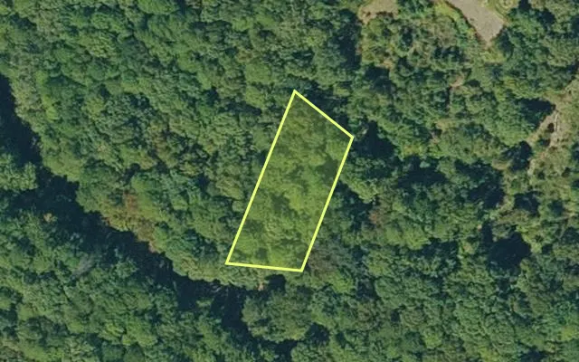 Aerial view of VAN BUREN County parcel 4300-03146-0000 — Arkansas post-auction with approximate parcel outline