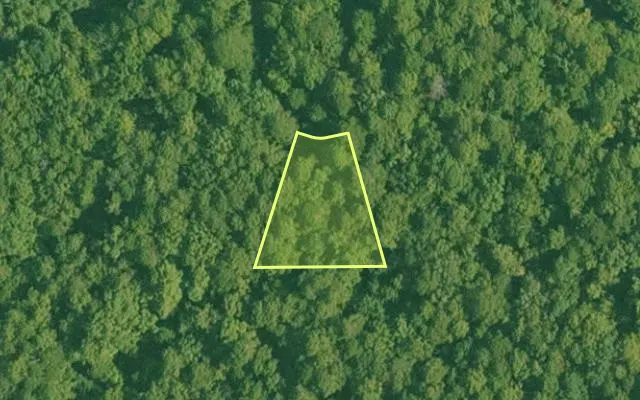 Aerial view of SALINE County parcel 588-00153-000 — Arkansas post-auction with approximate parcel outline
