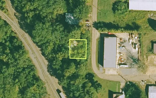 Aerial view of DALLAS County parcel 801-01100-000 — Arkansas post-auction with approximate parcel outline