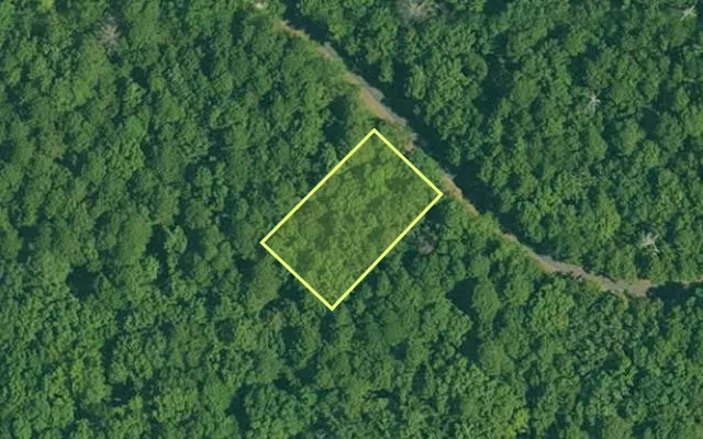 Aerial view of GARLAND County parcel 62015 — Arkansas post-auction with approximate parcel outline