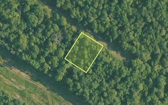 Aerial view of BAXTER County parcel 010-01740-000 — Arkansas post-auction with approximate parcel outline