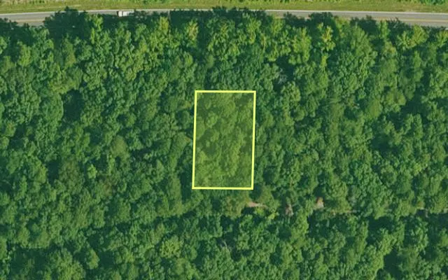 Aerial view of GARLAND County parcel 67102 — Arkansas post-auction with approximate parcel outline