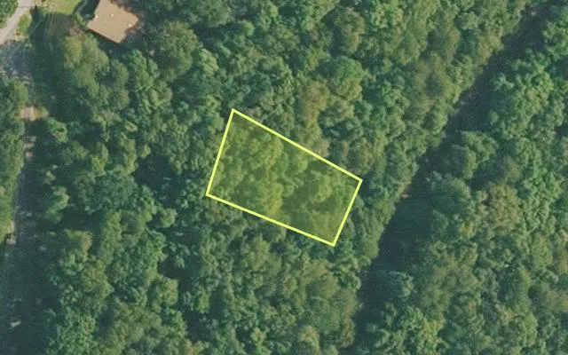 Aerial view of VAN BUREN County parcel 4050-11067-0000 — Arkansas post-auction with approximate parcel outline