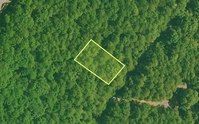Aerial view of GARLAND County parcel 67502 — Arkansas post-auction with approximate parcel outline
