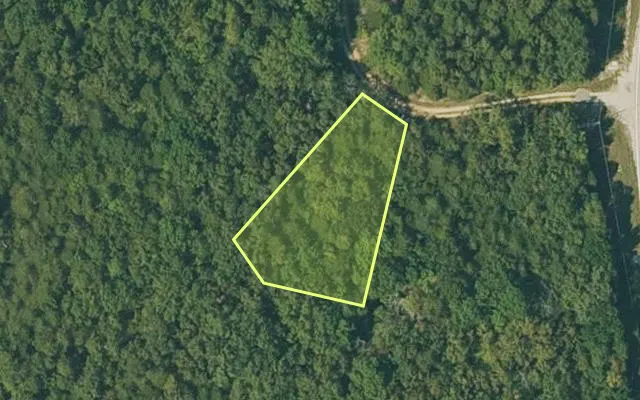 Aerial view of FULTON County parcel 335-18600-000 — Arkansas post-auction with approximate parcel outline