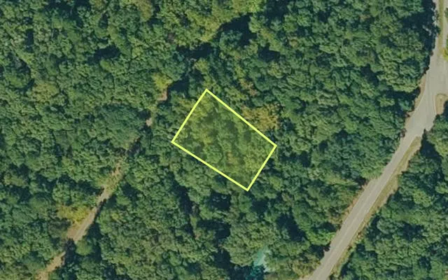 Aerial view of VAN BUREN County parcel 4300-04088-0000 — Arkansas post-auction with approximate parcel outline