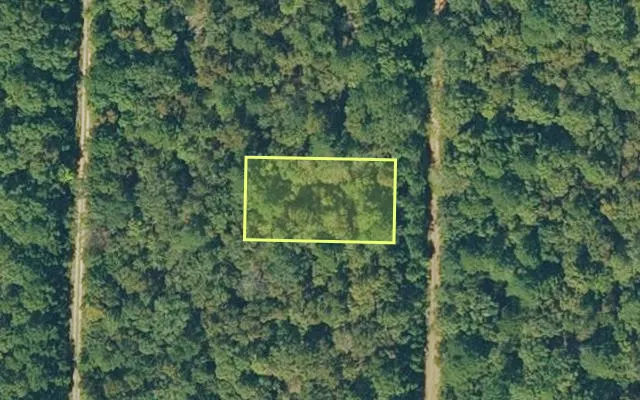 Aerial view of VAN BUREN County parcel 4300-06160-0000 — Arkansas post-auction with approximate parcel outline