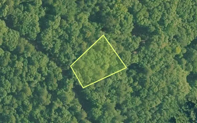Aerial view of VAN BUREN County parcel 4050-09069-0000 — Arkansas post-auction with approximate parcel outline