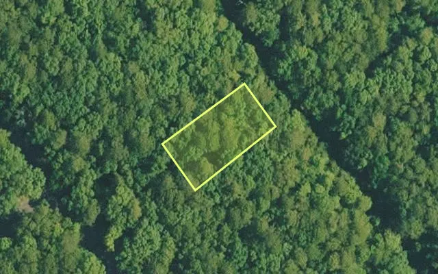 Aerial view of VAN BUREN County parcel 4400-02065-0000 — Arkansas post-auction with approximate parcel outline
