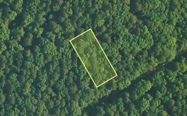 Aerial view of VAN BUREN County parcel 4400-20114-0000 — Arkansas post-auction with approximate parcel outline