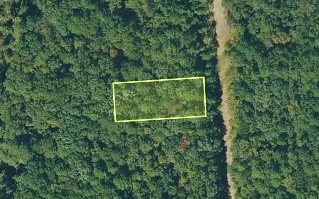 Aerial view of VAN BUREN County parcel 4300-15106-0000 — Arkansas post-auction with approximate parcel outline